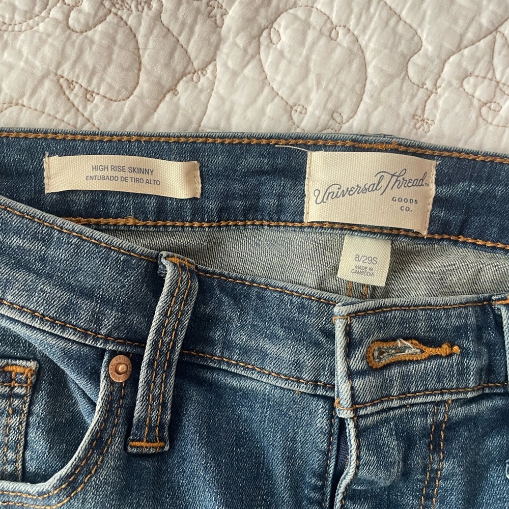 Universal Thread High Rise Skinny Jeans - Picture 3 of 3